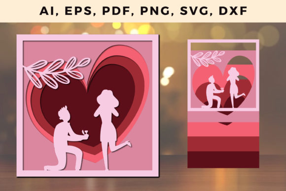 Multi Layer Valentine s Day SVG